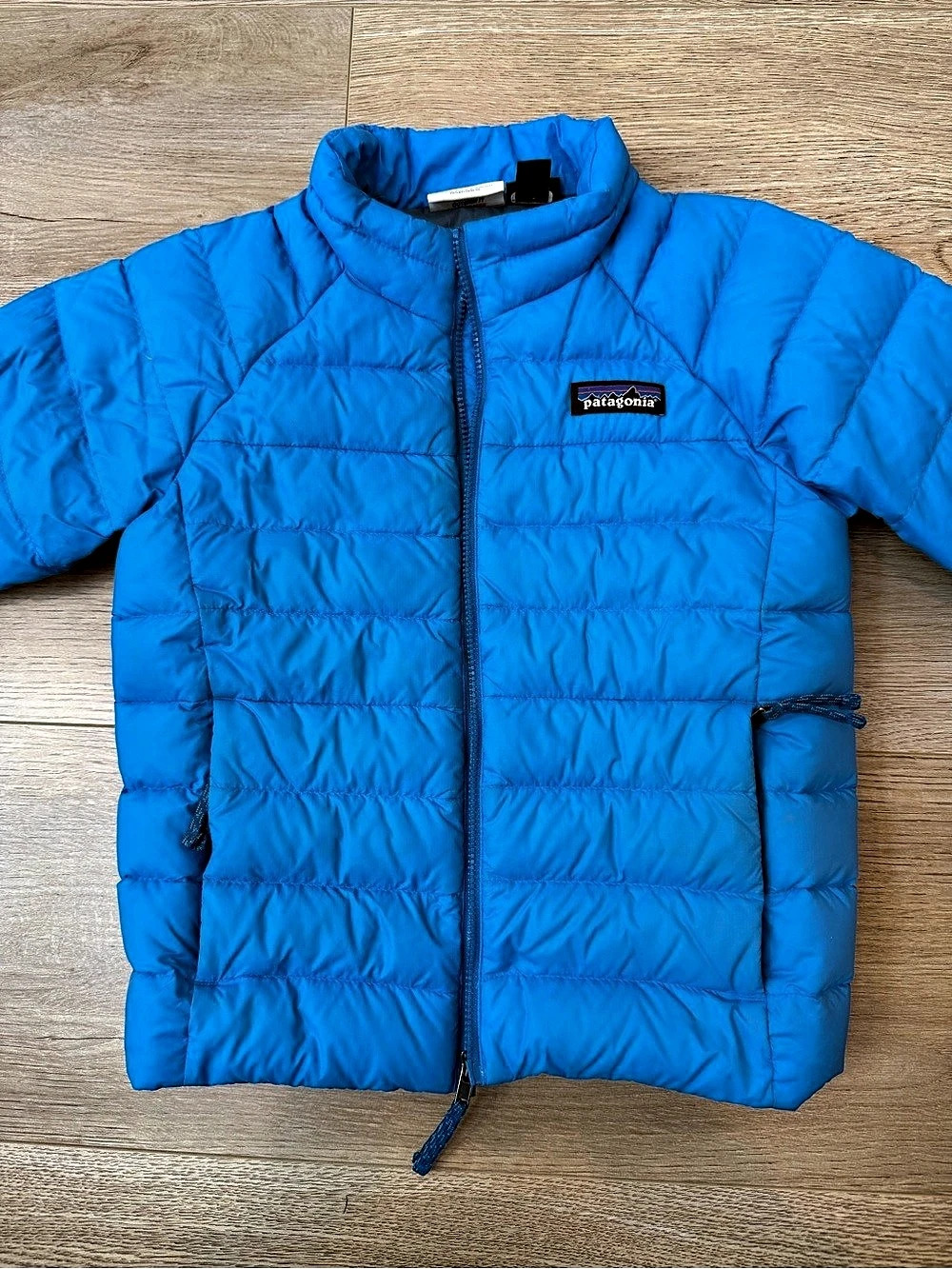 Patagonia Kids' Down Sweater Jacket Blue Puffer Jacket